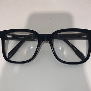 Black Karl Lagerfeld frames